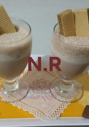 A picture of Iced coffee choco shake.