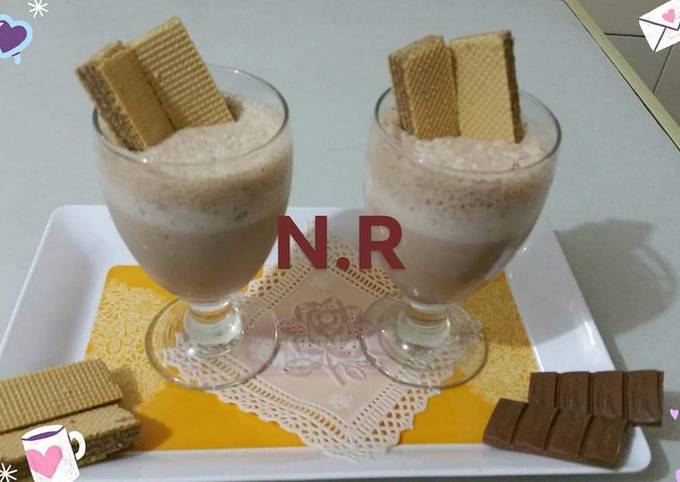 How to Prepare Recipe of Iced coffee choco shake