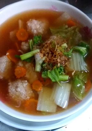 รูปของ แกงจืดไก่สับผักกาดขาว