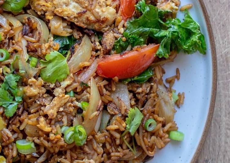 Recipe of Yummy Thai railway fried rice