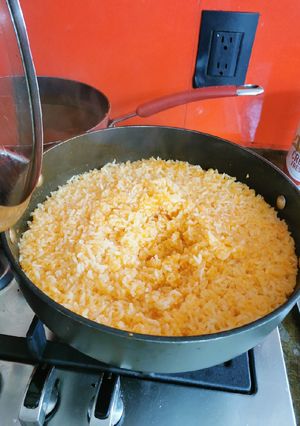 Una foto de Arroz rojo