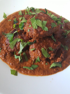 Una foto de Albóndigas de picadillo de res en salsa