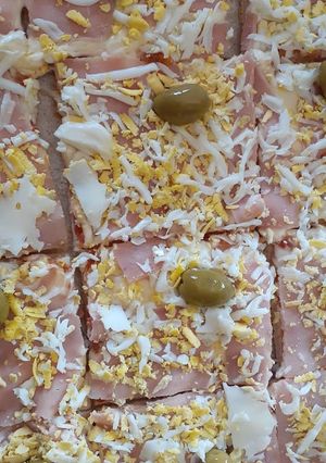 Una foto de Pizza casera