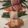 Ataditos de vegetales envueltos en panceta