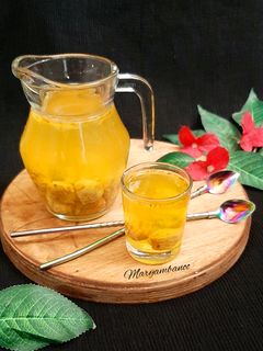 عکسی از دستور شربت پانچ انجیر