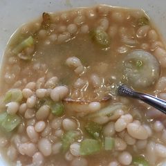 Bean soup A picture of Bean soup.