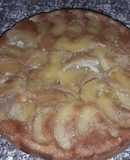 Torta integral invertida de manzanas