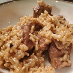 A picture of Chinese Spare Ribs and Rice (Instant Pot).