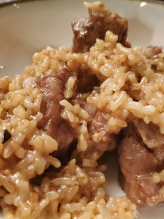 A picture of Chinese Spare Ribs and Rice (Instant Pot).