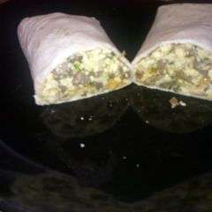 A picture of Breakfast burritos.