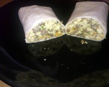 The New Way Cooking Recipe Breakfast burritos Delicious Perfect