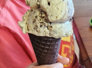 A picture of No Churn Oreo Ice Cream.