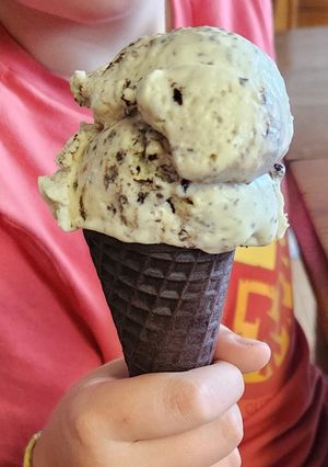 A picture of No Churn Oreo Ice Cream.