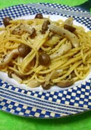 A picture of Mushroom and Basil Pasta.