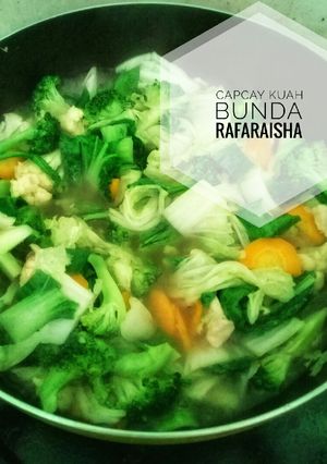 Foto resep Capcay Kuah gampang & simple