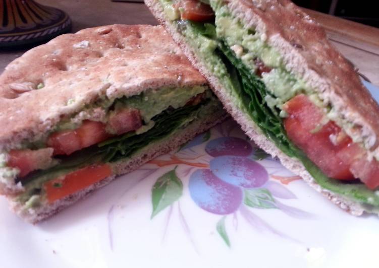 Steps to Make Any-night-of-the-week skye&#39;s guacamole sandwich