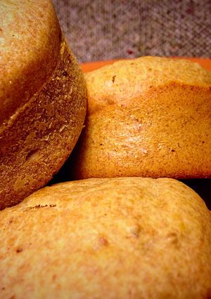 A picture of Whole Wheat Banana Date Muffins.