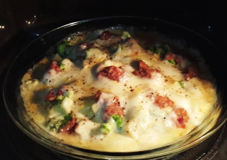 Sunday Fresh Baked Potatoes with Broccoli and Cheese