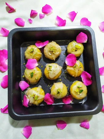 Easy Steps Prepare Recipes Sweet Satta Devda Sugar coated flaky pastry the Perfect Make You Drink.