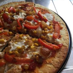 A picture of Vegetable And Ricotta Pizza.