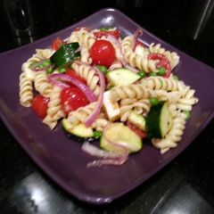 A picture of Chris's Summer Veggie Low Carb Pasta.