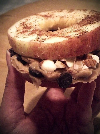 Recipe Peanut Butter Apple Sandwiches the Awesome  So Delicious