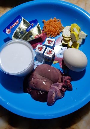 Foto resep MPASI 10+ Nasi Lemak Oseng2 Hati Ayam