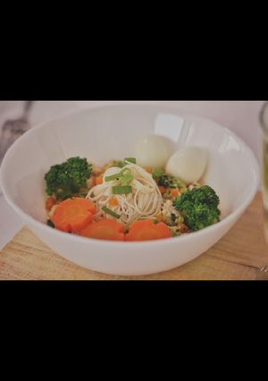 Foto resep Misoa warna warni (MPASI 1+)