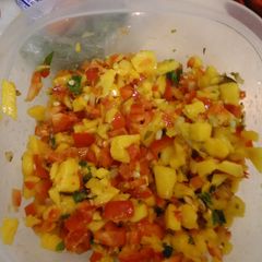 A picture of Mango Salsa.