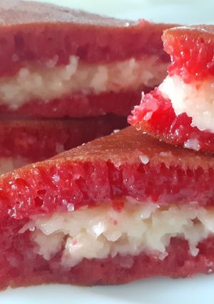 Foto resep Martabak manis Red Velvet Tanpa Telur