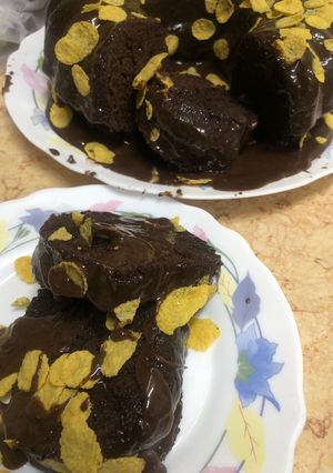 صورة لوصفة كيك بالشوكولاته