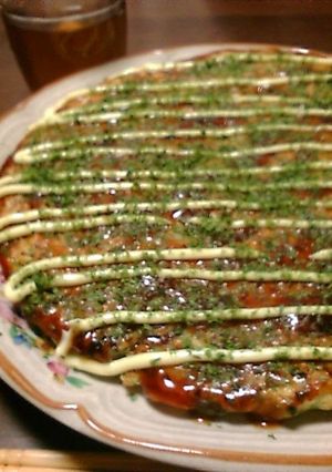 A picture of Healthy With Tofu: Fluffy Light Okonomiyaki.