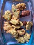 Tortillitas de pollo asado