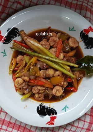 Foto resep Udang pedas asam-manis