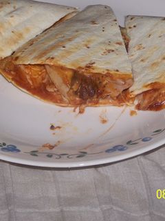 A picture of Chicken Quesadilla.
