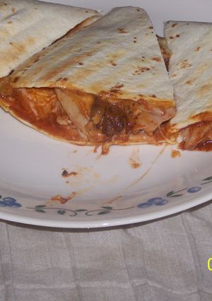 A picture of Chicken Quesadilla.