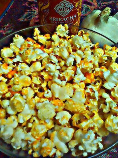 A picture of Sriracha Popcorn.