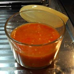 A picture of Homemade Tabasco Sauce.