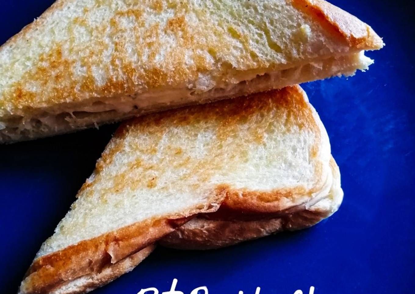 Double cheese bread 3 ingredients