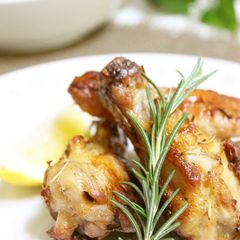 Rosemary Flavoured Roasted Chicken Drumettes A picture of Rosemary Flavoured Roasted Chicken Drumettes.