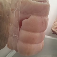 A picture of Home Made Pancetta.