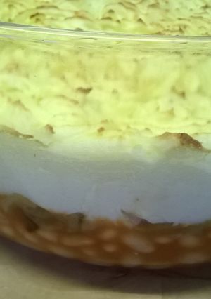 A picture of Sausage pie.