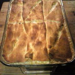 A picture of Brad's creamy cheesy chicken bake..