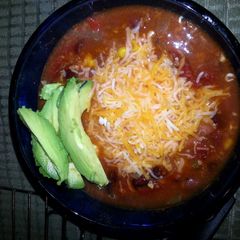 A picture of Ms.Courtney's texas chili.
