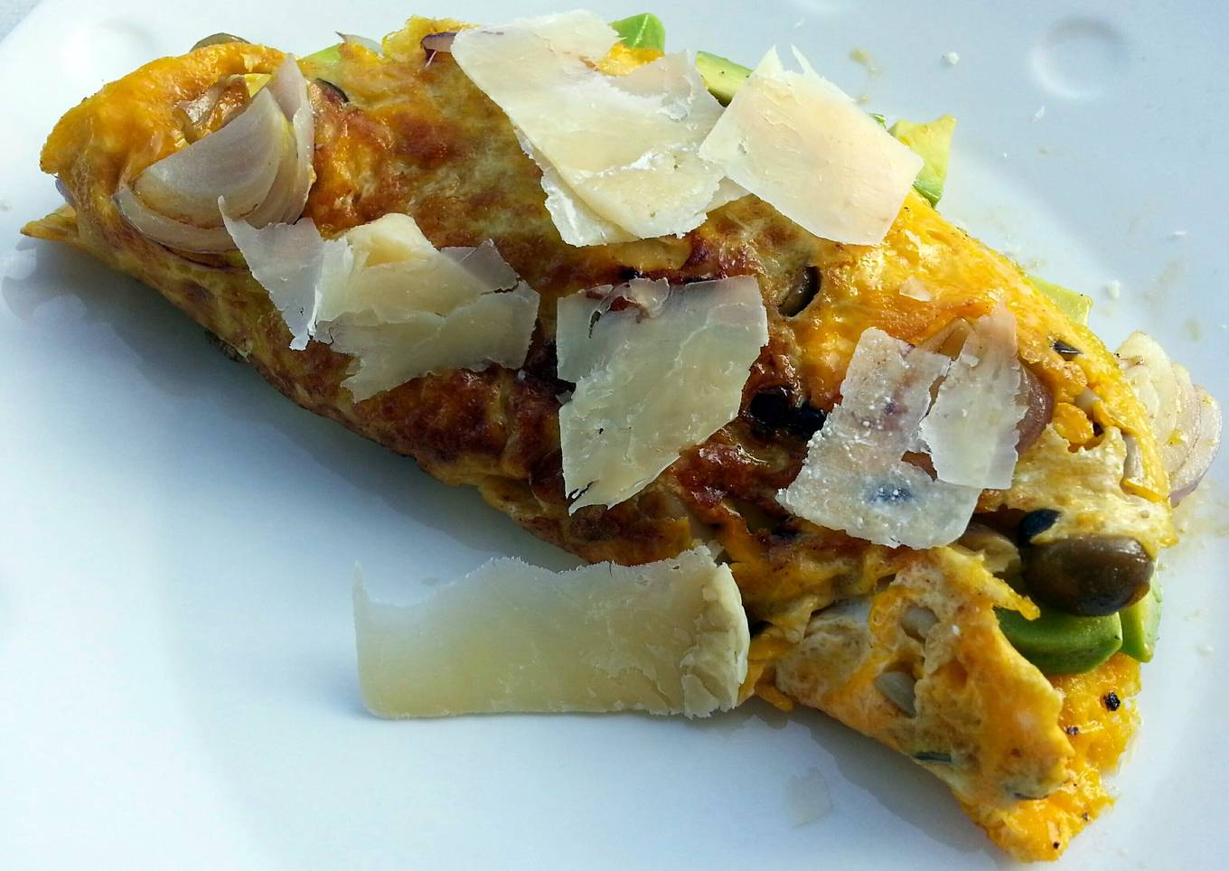 Avocado Omelette<br />(Diet Lunch)