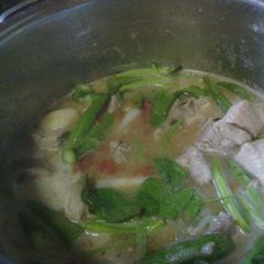 A picture of Pork Rib Sinigang.