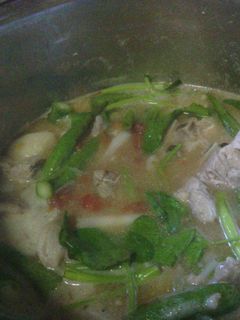 A picture of Pork Rib Sinigang.