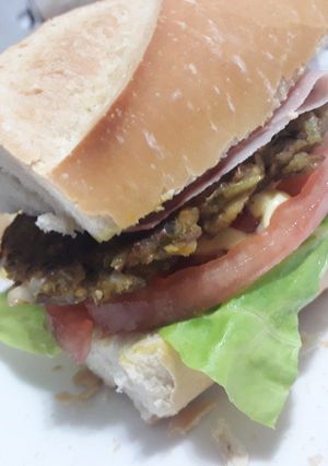 Una foto de Hamburguesas de lentejas!