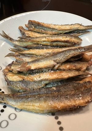 Una foto de Anchoas fritas