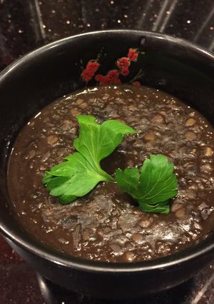 A picture of Salty Pirate's Red Lentil Soup.